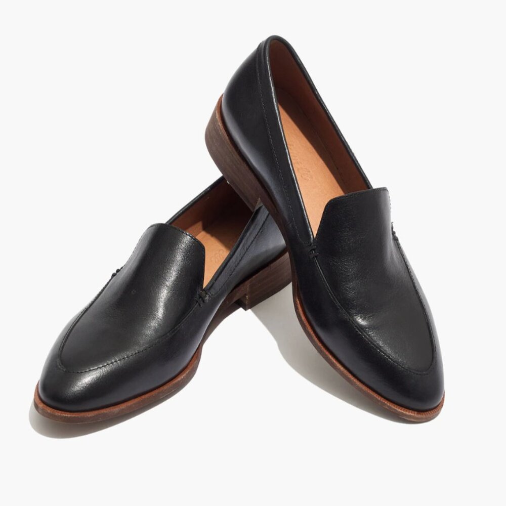 Madewell The Frances Loafer || True Black - Women Size 7.5